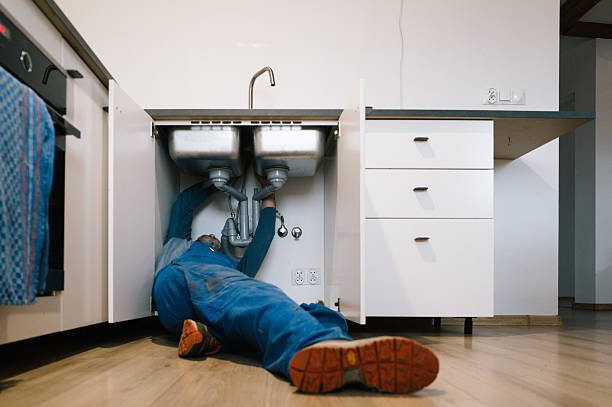 Professional Drain Cleaning technician working in Placerville, ID